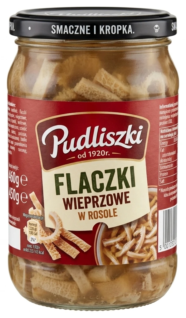 Pudliszki Flaczki wieprzowe lub wołowe