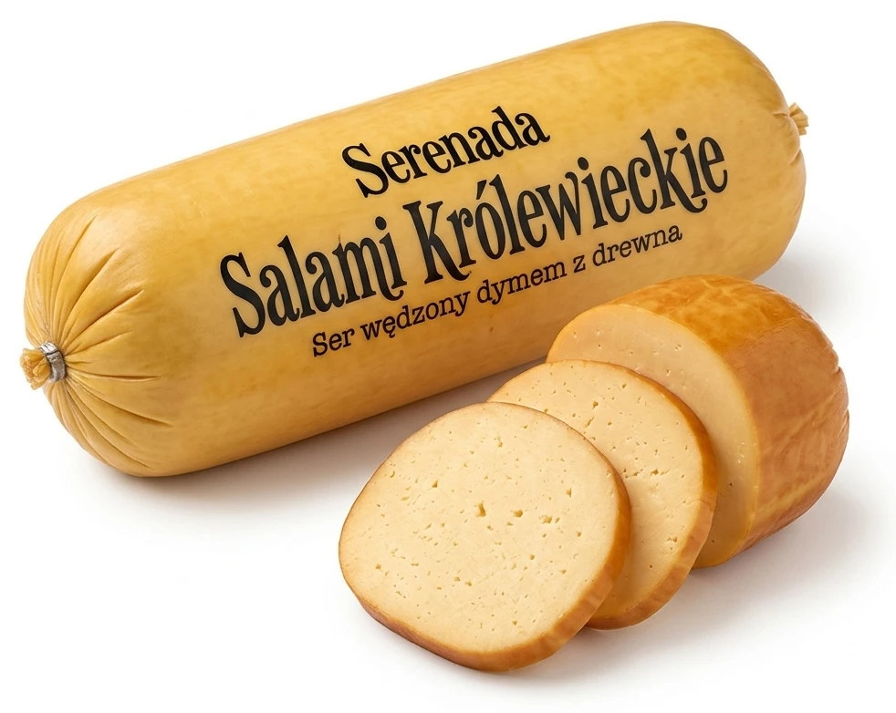 Salami Królewieckie ser wędzony