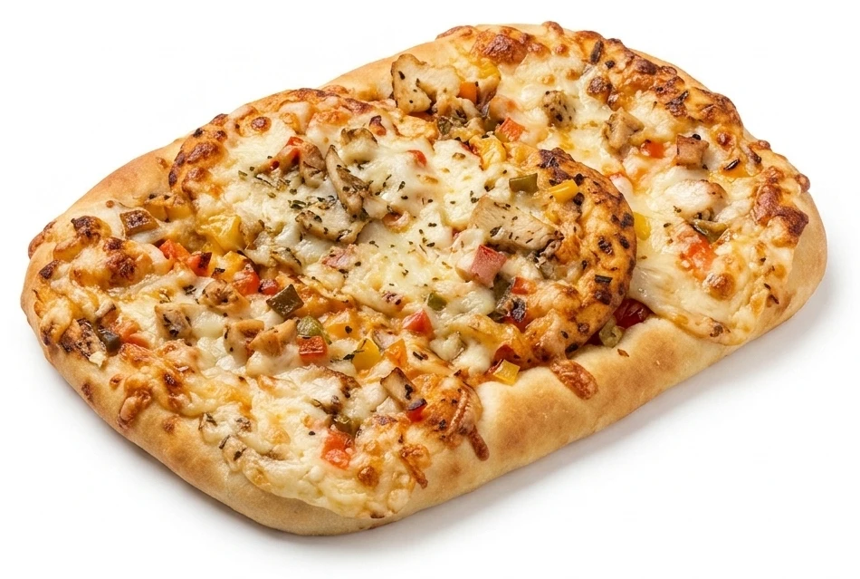 Pizzerka z serem Mozarella i z kurczakiem