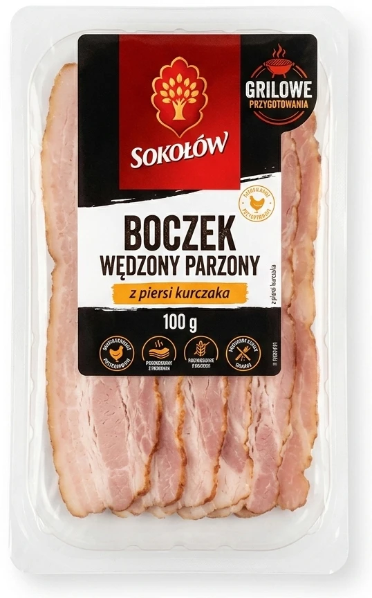 Sokołów Boczek wędzony parzony