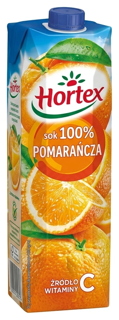 Hortex Sok 100% pomarańczowy