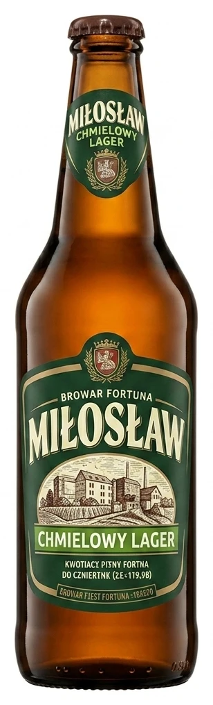 Browar Fortuna Miłosław Piwo Chmielowy Lager