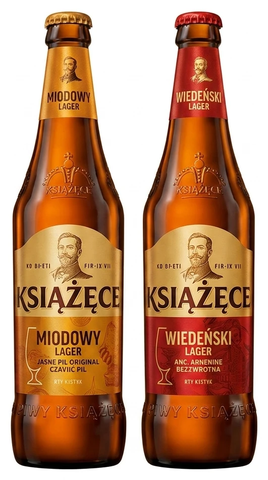 Książęce Piwo różne rodzaje