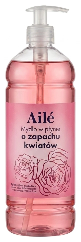 Ailé Mydło w płynie o zapachu kwiatów