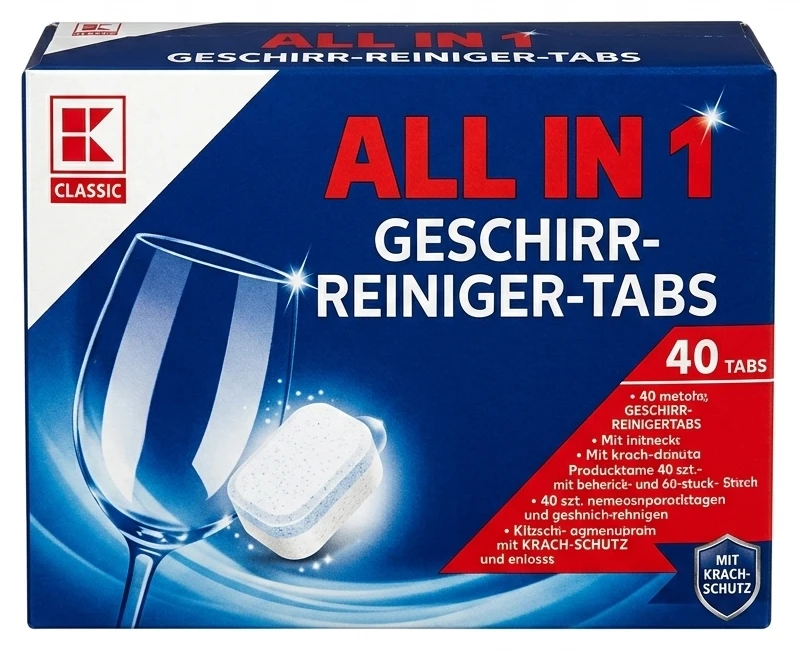 Tabletki do zmywarki All In One