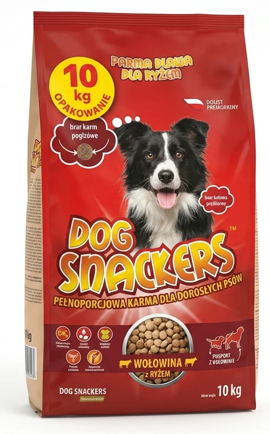 Dog Snackers Karma dla psów różne rodzaje