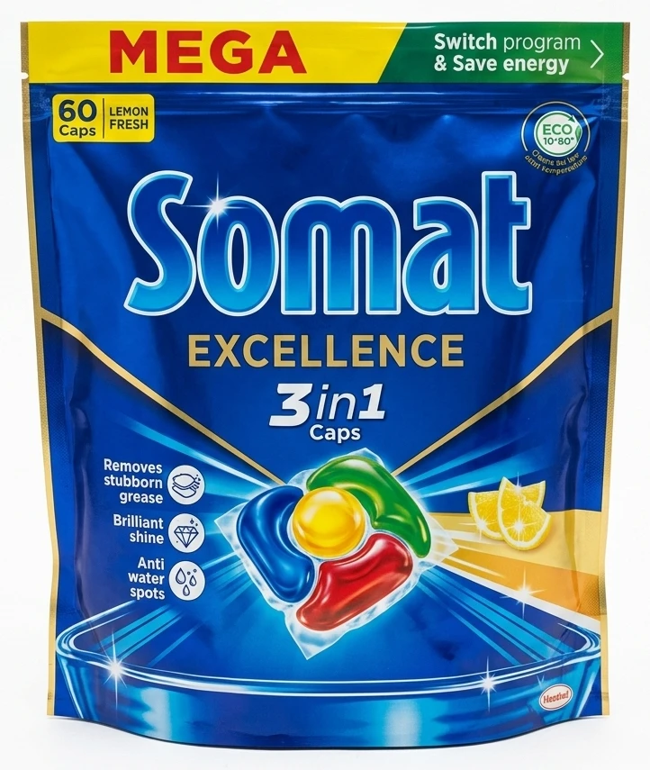 Somat Excellence All in 1 Kapsułki do zmywarki