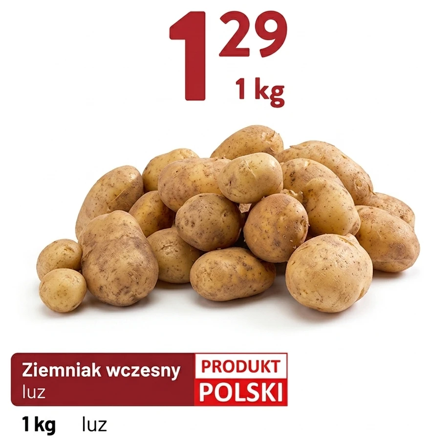 Ziemniak wczesny luz