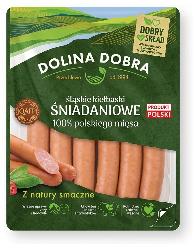 Kiełbaski śniadaniowe DOLINA DOBRA