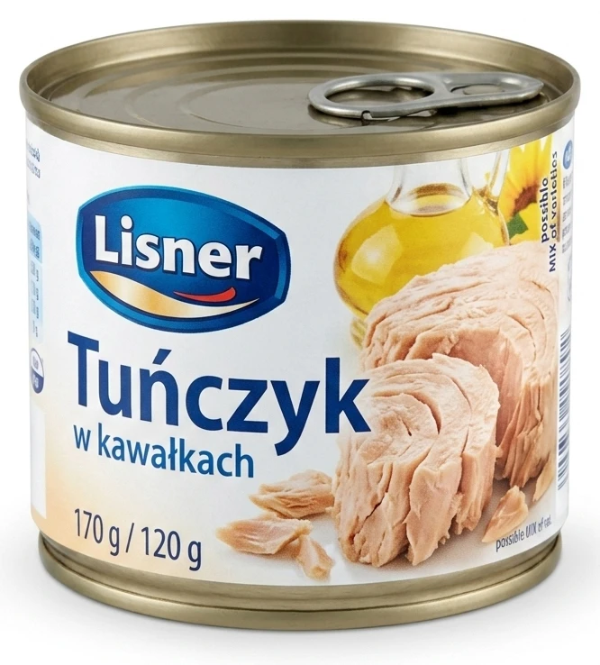 Tuńczyk LISNER w kawałkach