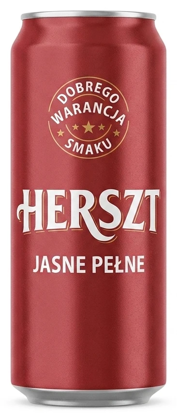 Piwo HERSZT jasne pełne