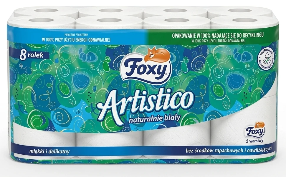 Papier toaletowy FOXY ARTISTICO wybrane rodzaje
