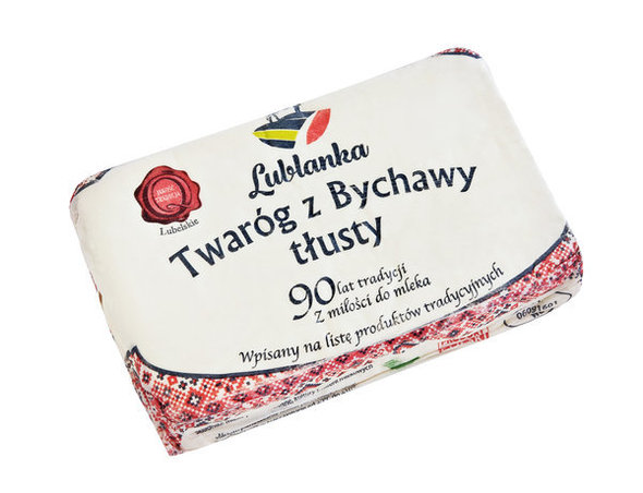 Lublanka Twaróg z Bychawy tłusty krajanka