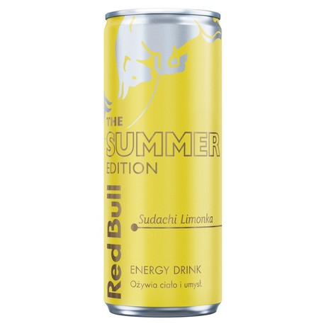 Red Bull Napój energetyczny sudachi limonka 250 ml