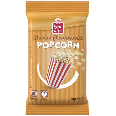 Fine Life Popcorn serowy do mikrofali 100 g
