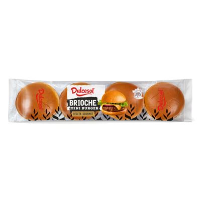 Dulcesol Brioche mini burger 160 g