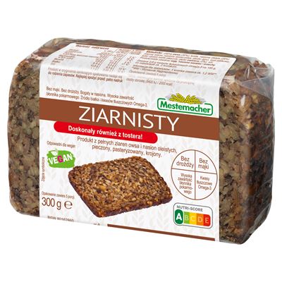 Mestemacher Whole Oats Grains and Oilseeds Product 300 g