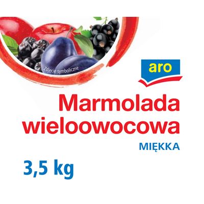 aro Marmolada wieloowocowa miekka 3,5 kg