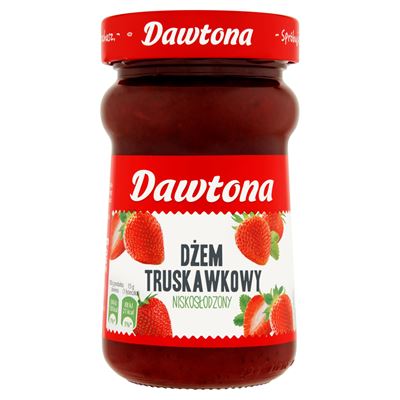 Dawtona Dżem truskawkowy niskosłodzony 280g