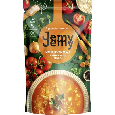 JemyJemy Pomidorowa z kurczakiem i ryżem 450g