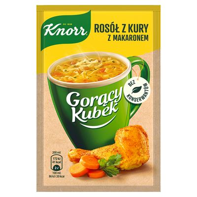 Knorr Gorący Kubek Rosół z kury z makaronem 12g