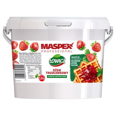 Łowicz Dżem truskawkowy 3,5 kg