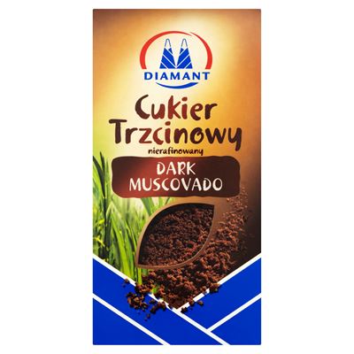 DIAMANT Cukier Trzcinowy nierafinowany Dark Muscovado 500 g