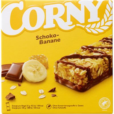 CORNY Baton zbożowy Banan 6 x 25 g