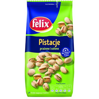 felix Pistacje prażone i solone 360 g