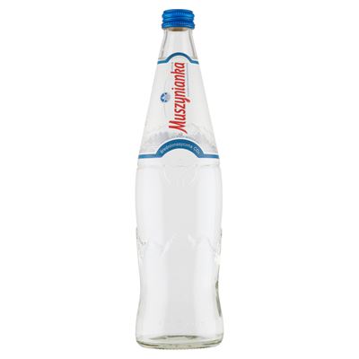 MUSZYNIANKA Woda mineralna lekko gazowana 6x700ml butelka szklana