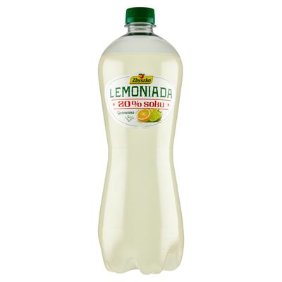ZBYSZKO Lemoniada cytryna limonka 20% soku gazowana 6 x 1 l