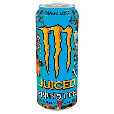 MONSTER JUICED Mango Loco Napój energetyzujący 12 x 500 ml puszka [kaucja]