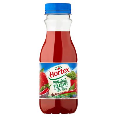 Hortex Sok 100% pomidor pikantny 6 x 300 ml [kaucja]