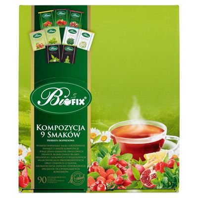 BIFIX Kompozycja 9 Herbat ekspresowych 90 kopert 175g