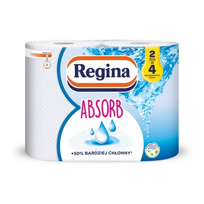 Regina Ręcznik papierowy Absorb 2 rolki