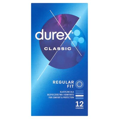 durex Classic Prezerwatywy 12 sztuk