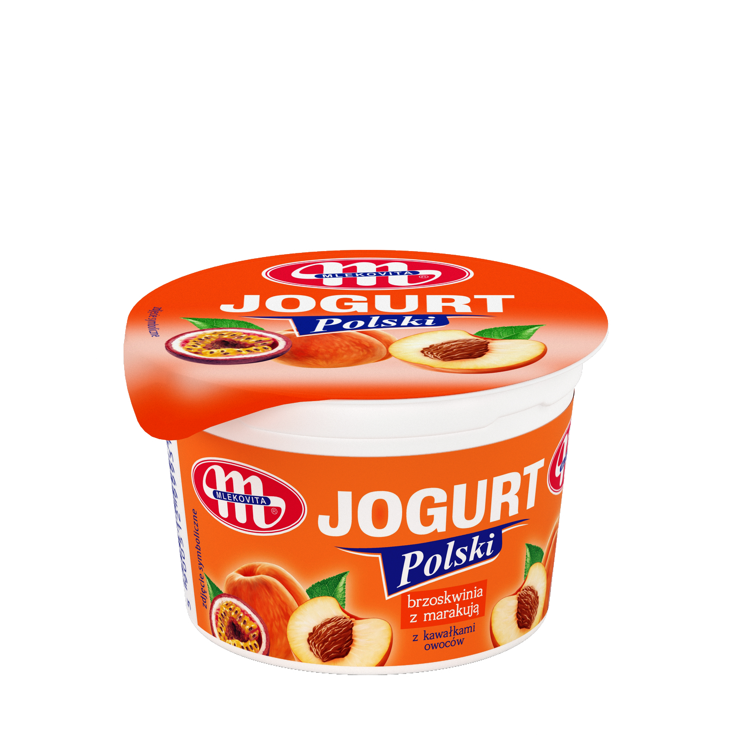 Mlekovita Jogurt Polski Brzoskwinia Z Marakują 100G