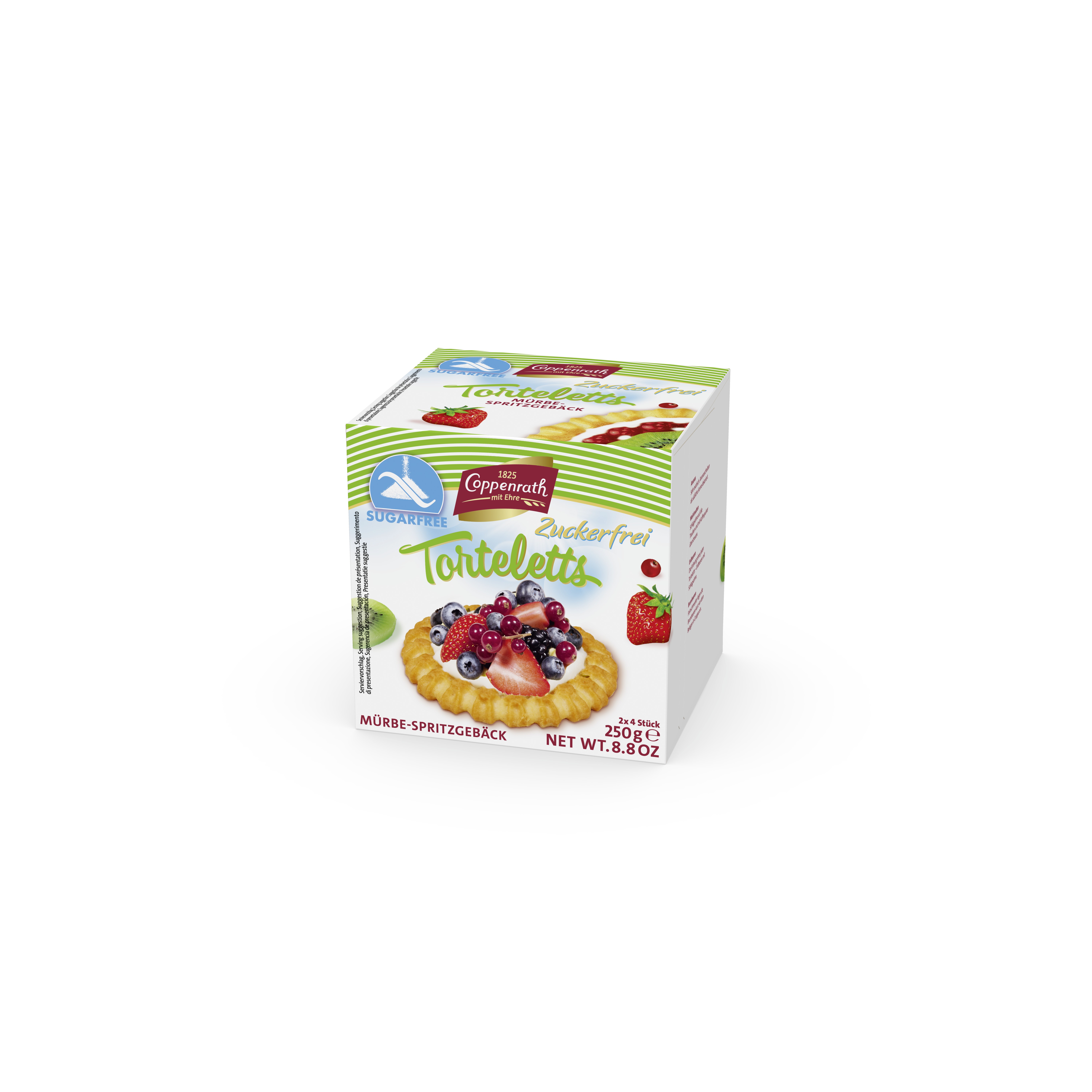 Coppenrath Kruche Foremki Do Deserów Okrągłe Bez Dodatku Cukru 250G