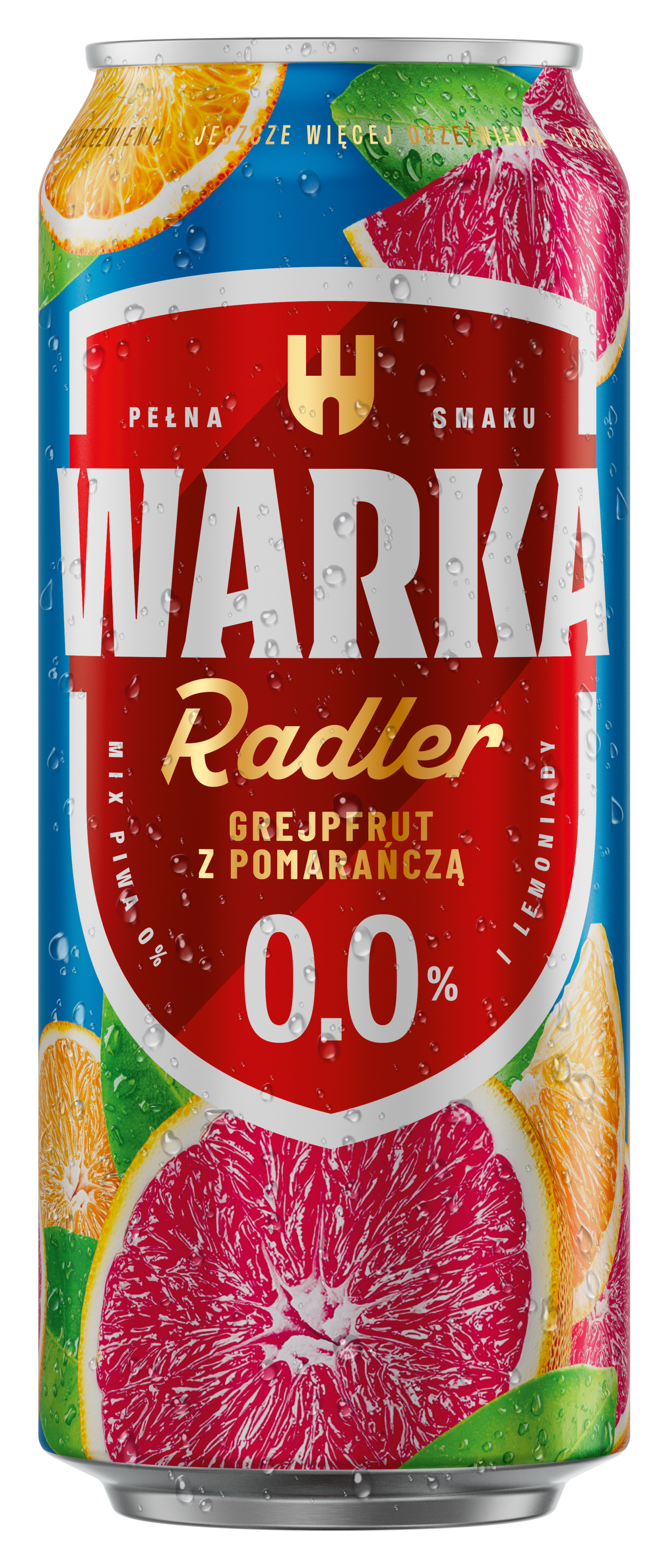 Warka Radler 0% Grejpfrut Z Pomarańczą 500 Ml Puszka Kaucja