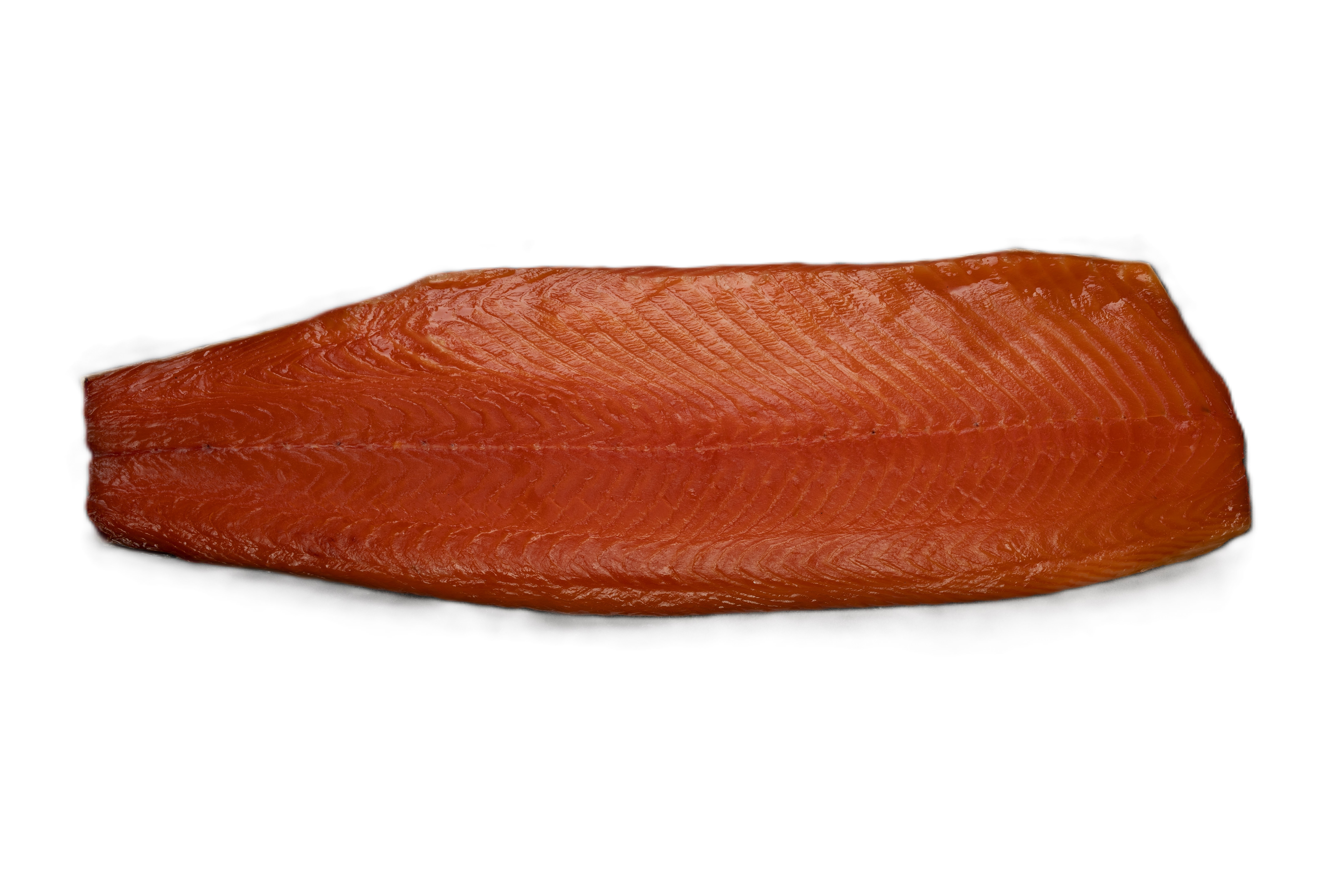 As.Łosoś Filet Sezonowany Wędzony Na Zimno Drzewem Bukowo-Czereśniowym Ok. 2Kg