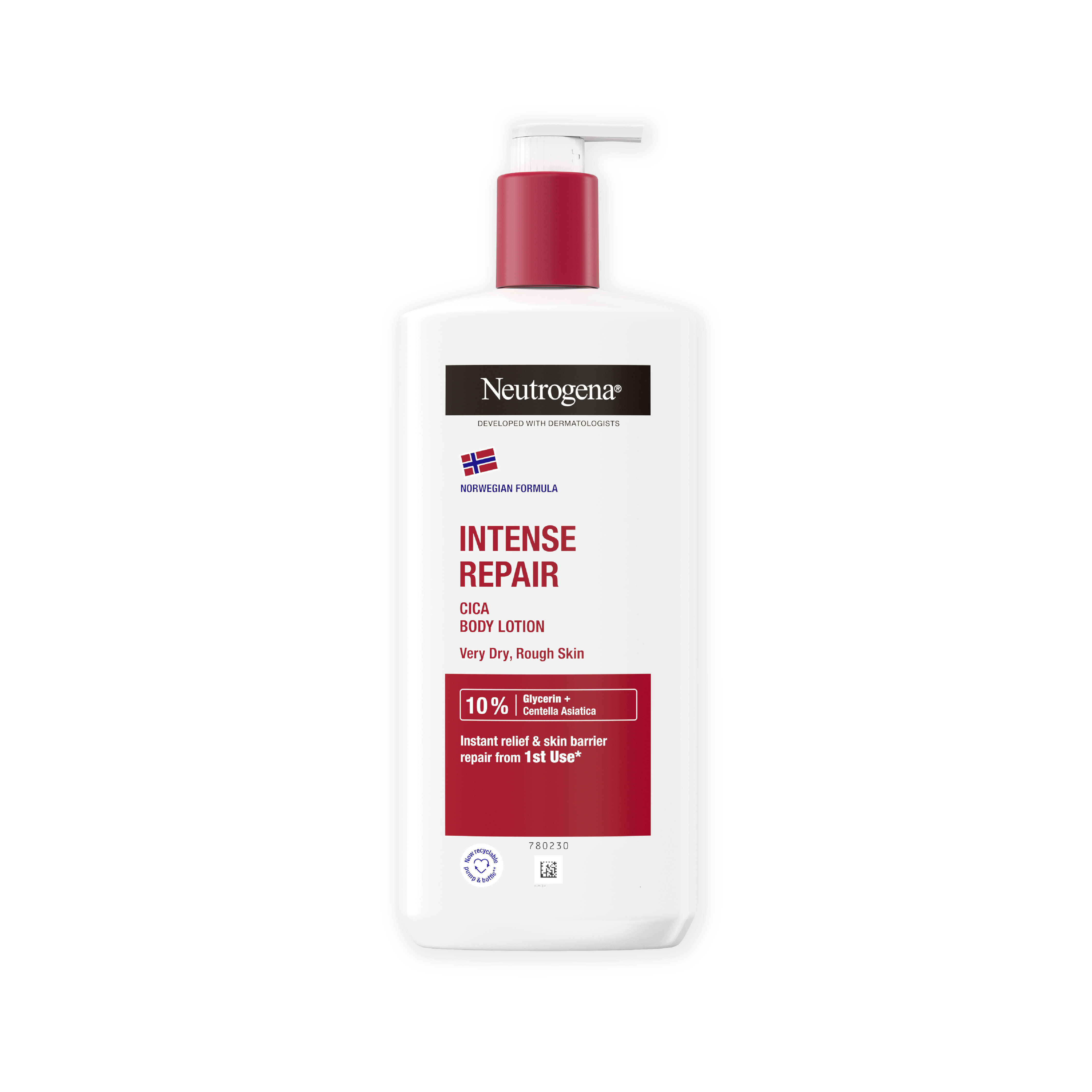 Neutrogena Formuła Norweska Intensywnie Regenerujący Balsam Do Ciała Z Cica 400 Ml