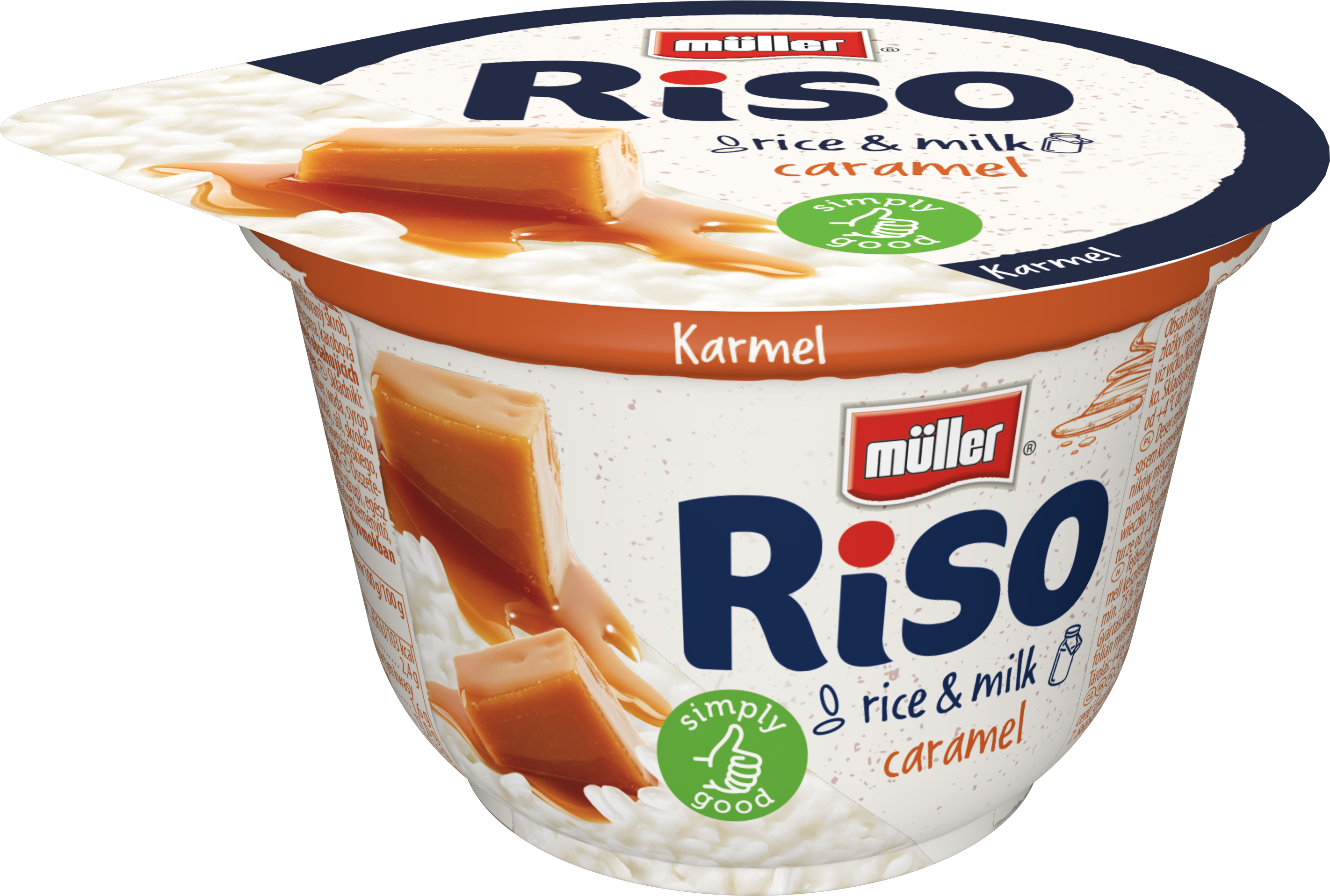Müller Deser Ryżowy Riso O Smaku Karmelowym 200G