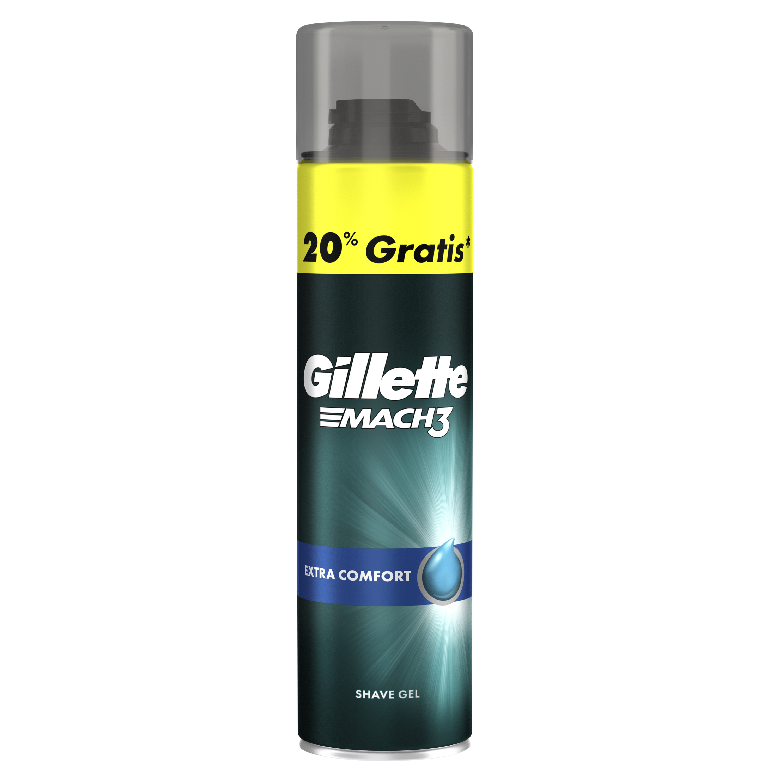 Gillette Mach3 Extra Comfort Żel Do Golenia 240 Ml