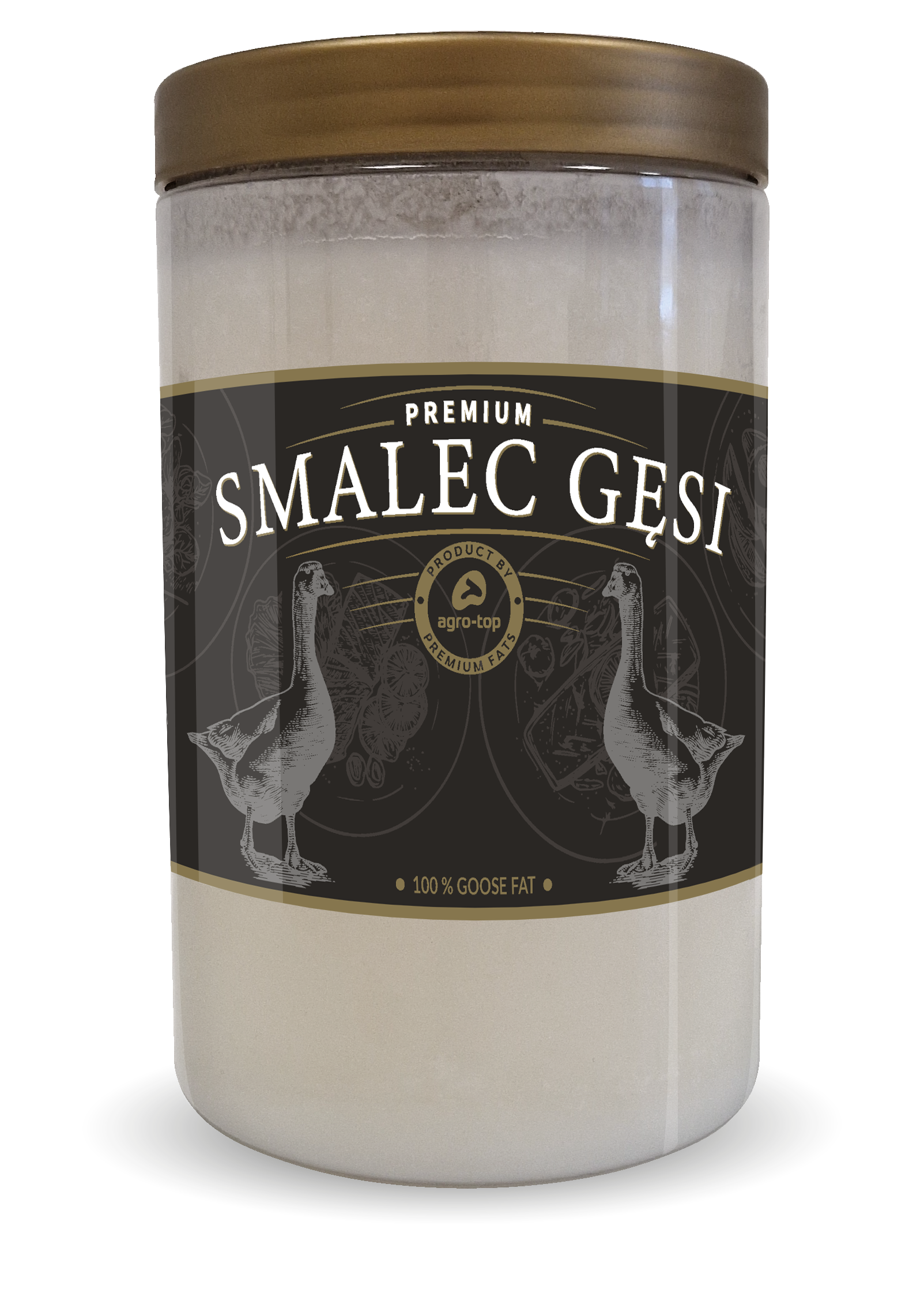 Premium Smalec Gęsi 1 Kg Fat Chef