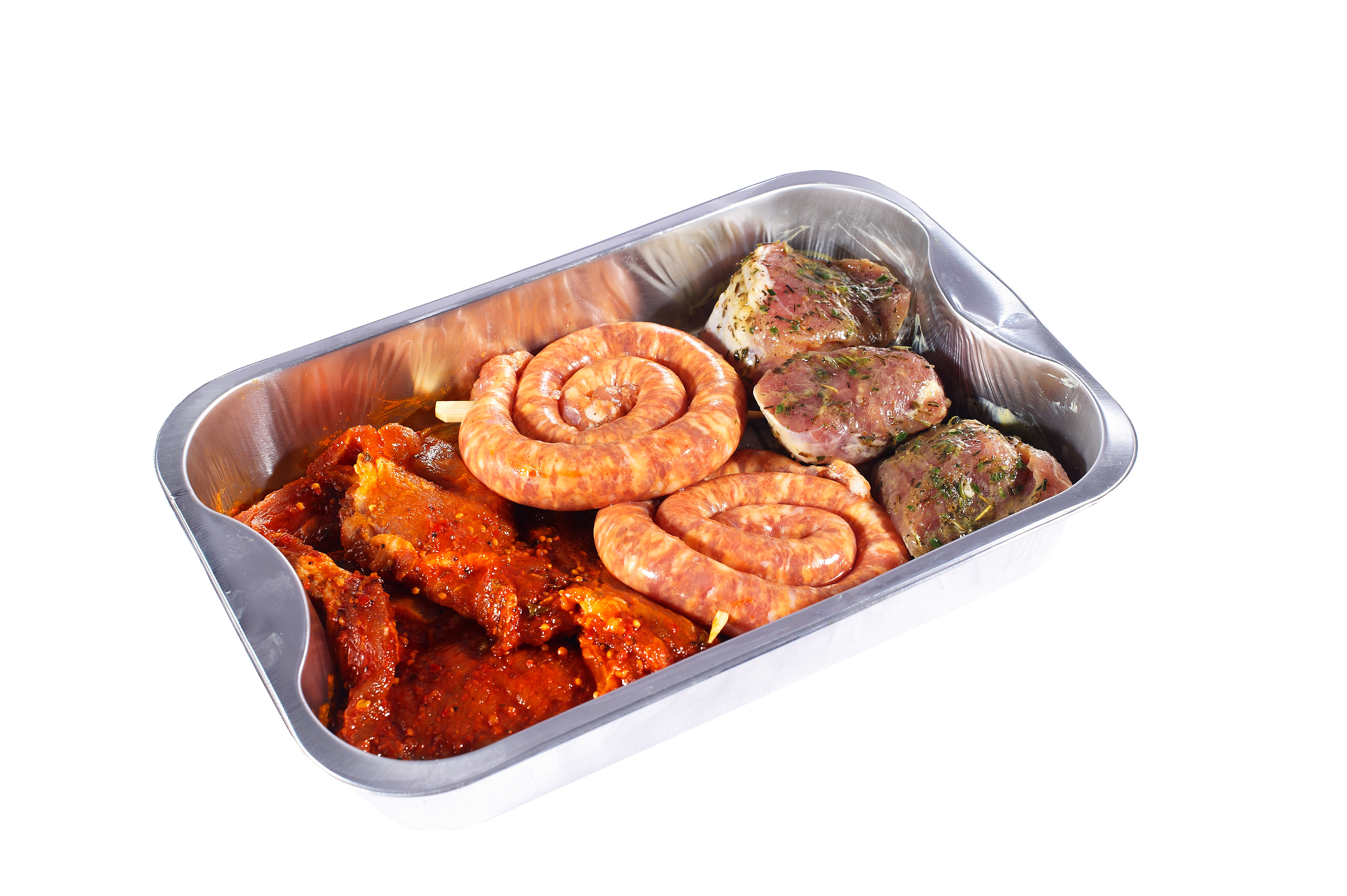 Zestaw Karkówka , Polędwiczka, Kiełbasa Grill, Przygotowany Na Miejscu (Mp) Ok. 1 Kg