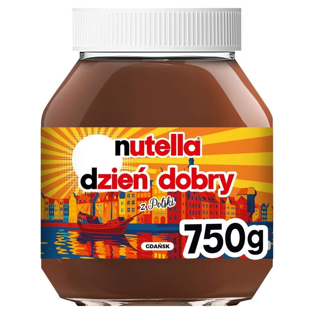 Nutella Krem do smarowania z orzechami laskowymi i kakao 750 g