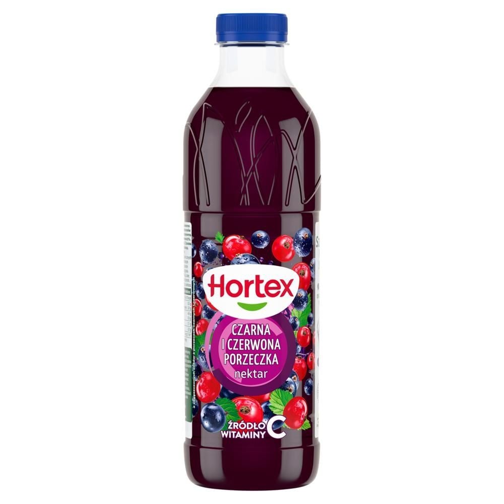 Hortex Nektar czarna i czerwona porzeczka 1 l
