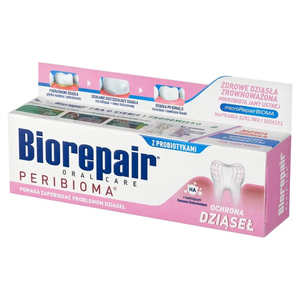 Biorepair Peribioma Pasta ochrona dziąseł 75 ml