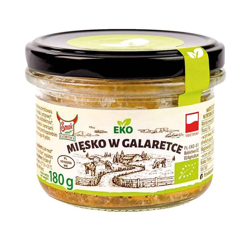 BIO Mięsko w galaretce Smak Eko 180 g