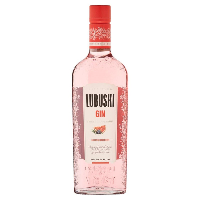 Gin Sweet Grapefruit Lubuski 500 ml